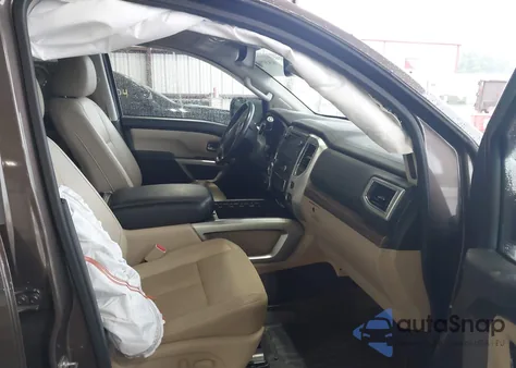 2019 Nissan Titan Sv/Platinum/Pro-4X/Platinum Reserve из США, поврежденный, VIN 1N6AA1E54KN514786